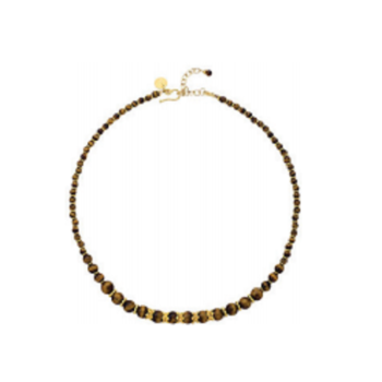 Greek Tiger's Eye Necklace