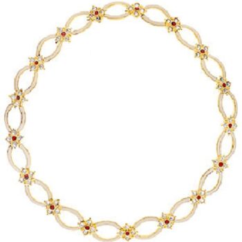 Russian Imperial Trellis Necklace