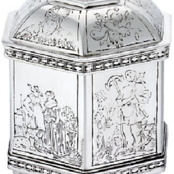 Marriage Box, Silver Plate