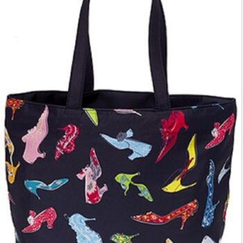Shoe Print/W Bag-Reversible