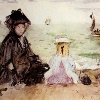 1874 Woman and child at the