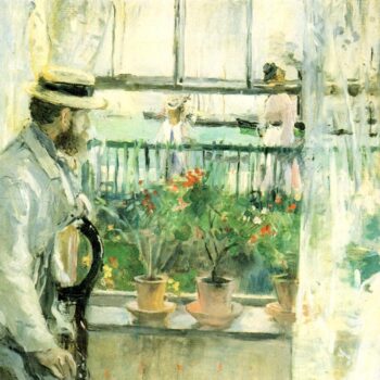 1875 Eugene Manet in the Island of Wight