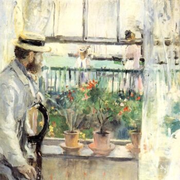 1875 Eugene Manet in the Island of Wight