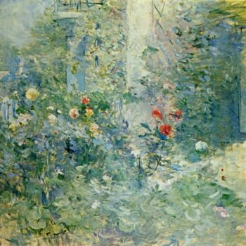 1884 Garden With Bougival