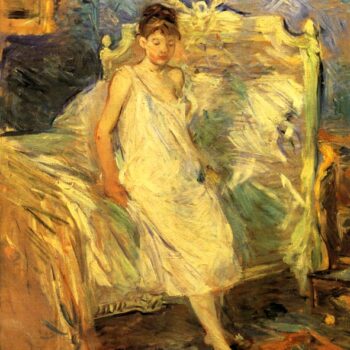 1886 Berthe Morisot Le Lever