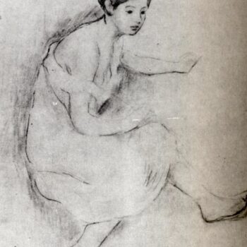 1894 Bather out of Shirt, Marthe