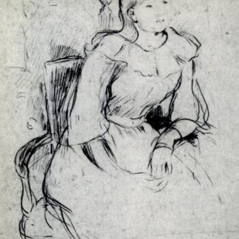 1894 Jeune Fille Blonde, Fair Girl