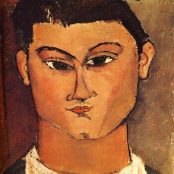 1915 Portrait de MoĚřse Kisling  Milan