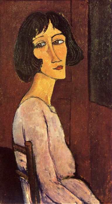 1916 Marguerite assise