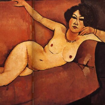 1916 Nu sur un divan (Alamisa)