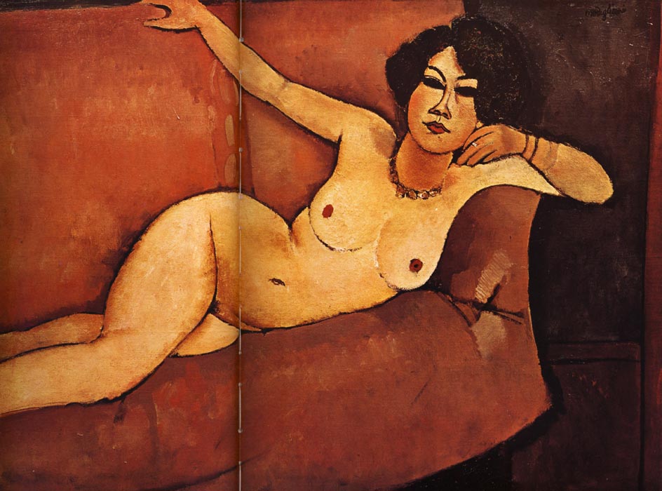 1916 Nu sur un divan (Alamisa)