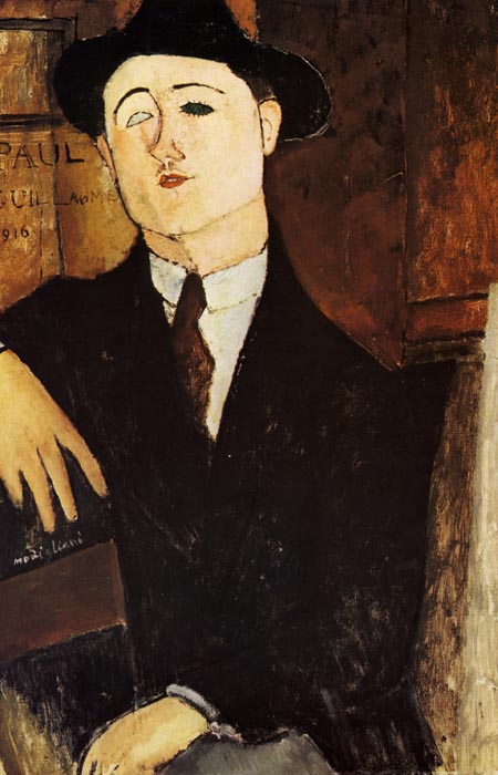 1916 Portrait de Paul Guillaume