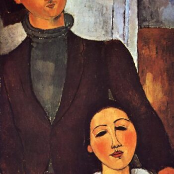 1917 Jacques Lipchitz et sa femme