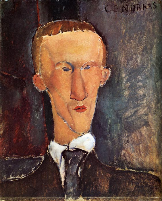 1917 Portrait de Blaise Cendrars