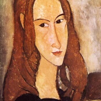 1918 Portrait de Jeanne Nebuterne