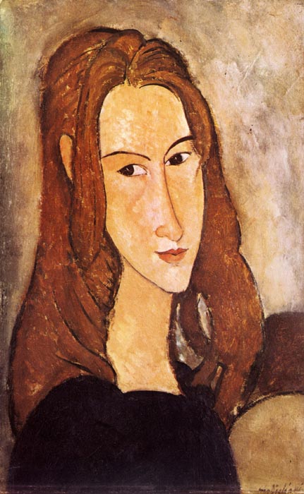 1918 Portrait de Jeanne Nebuterne