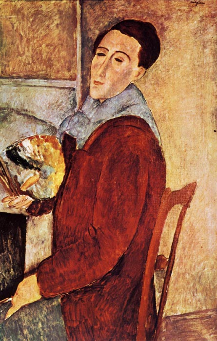 1919 Portrait de l'artiste par lui-meme