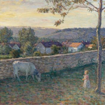 A Child at the Lawn at Pierrefonds, 1896