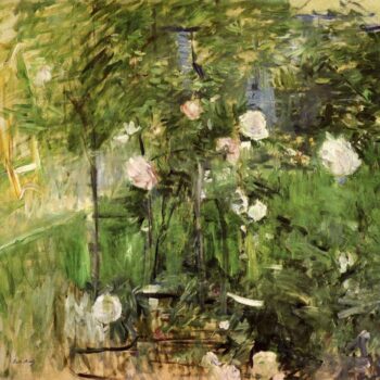 A Corner of the Rose Garden - 1885