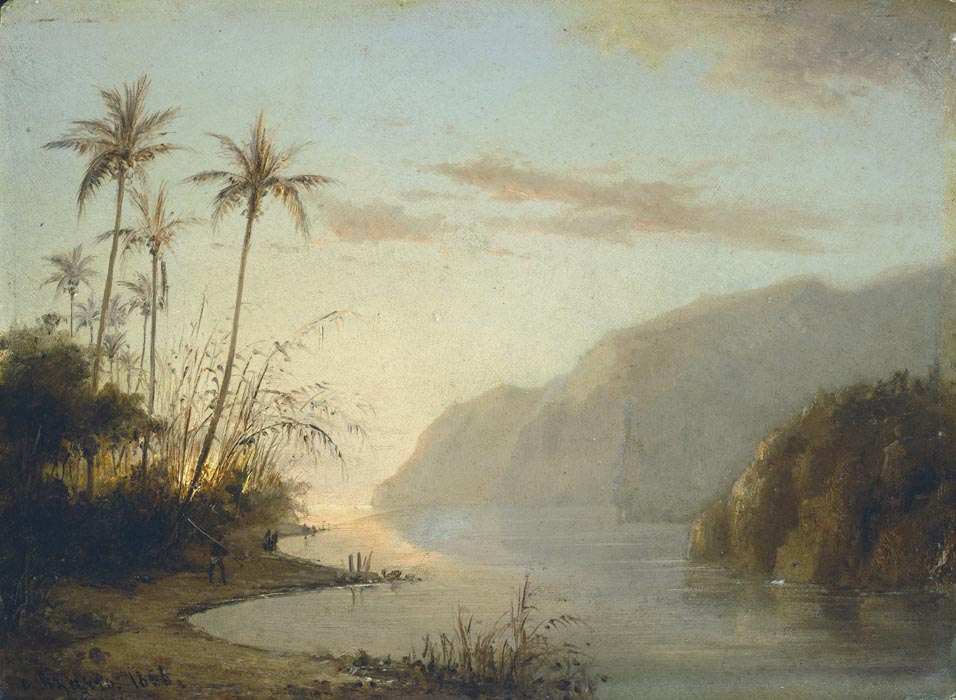 A Creek in St. Thomas (Virgin Islands), 1856