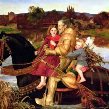 A Dream of the Past - Sir Isumbras at the Ford, 1857