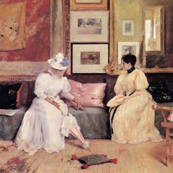 A Friendly Visit, 1895