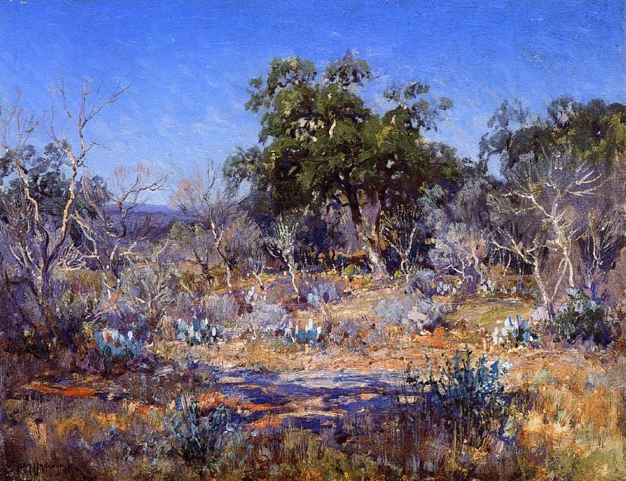 A January Day in the Brush Country, 1922