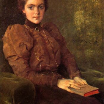 A Lady in Brown