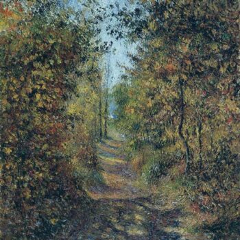 A Path in the Woods, Pontoise, 1879
