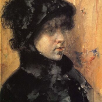 A Portrait Study, 1880