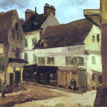 A Square in La Roche-Guyon, 1867