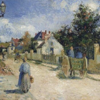 A Street in Pontoise, 1879