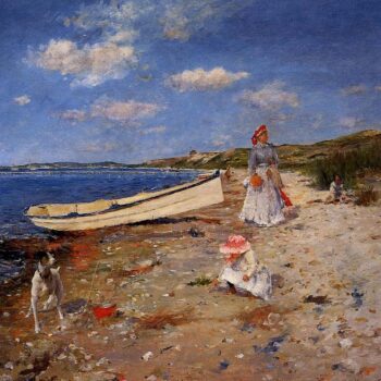 A Sunny Day at Shinnecock Bay, 1892