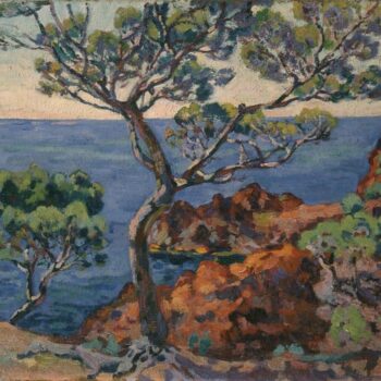 A View of a Bay at Agay