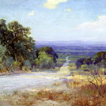 A White Road at Late Afternoon, 1921