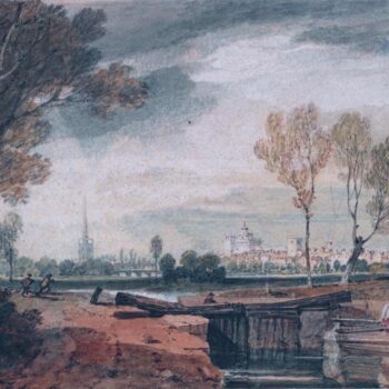 Abingdon from the Thames Navigation, 1804