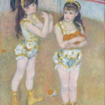 Acrobats at the Cirque Fernando (also known as Francisca and Angelina Wartenberg), 1879
