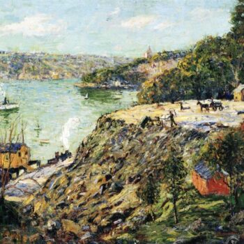 Across the River, New York, 1910