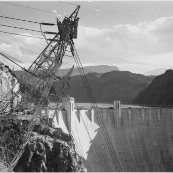 Adams - Boulder Dam from the top