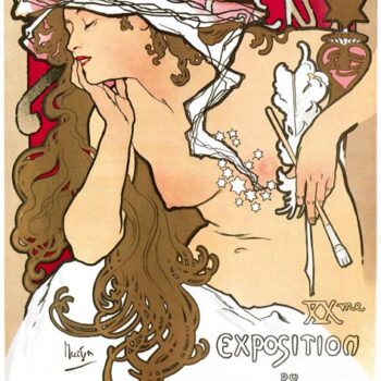 Affiche Salon des Cents 1901