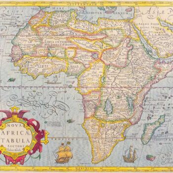 Africa, Jodocus Hondius 1610