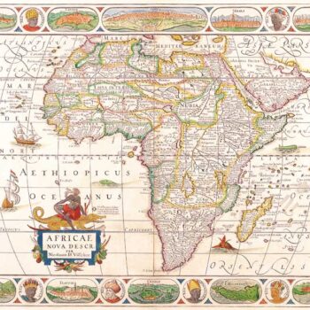 Africa, Nicolas Visscher 1658