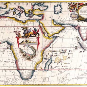 Africa, Vincenzeo Coronelli 1690