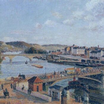 Afternoon, Sun, Rouen, 1896