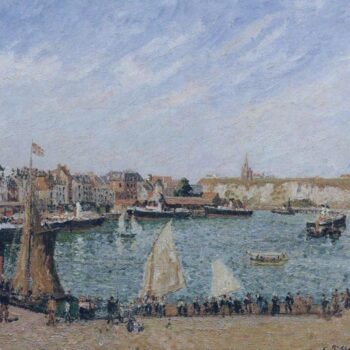 Afternoon, Sun, the Inner Harbor, Dieppe, 1902