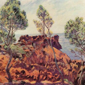 Agay - the Red Rocks, 1901