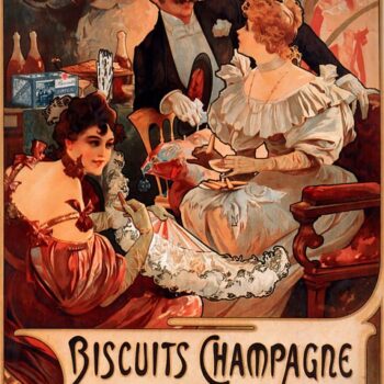 1896 Biscuits Champagne-Lefevre-Utile