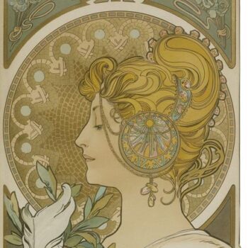 Alfons Mucha La Plume 1899