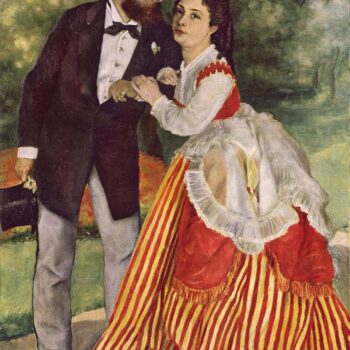 Alfred Sisley with His Wife, 1868