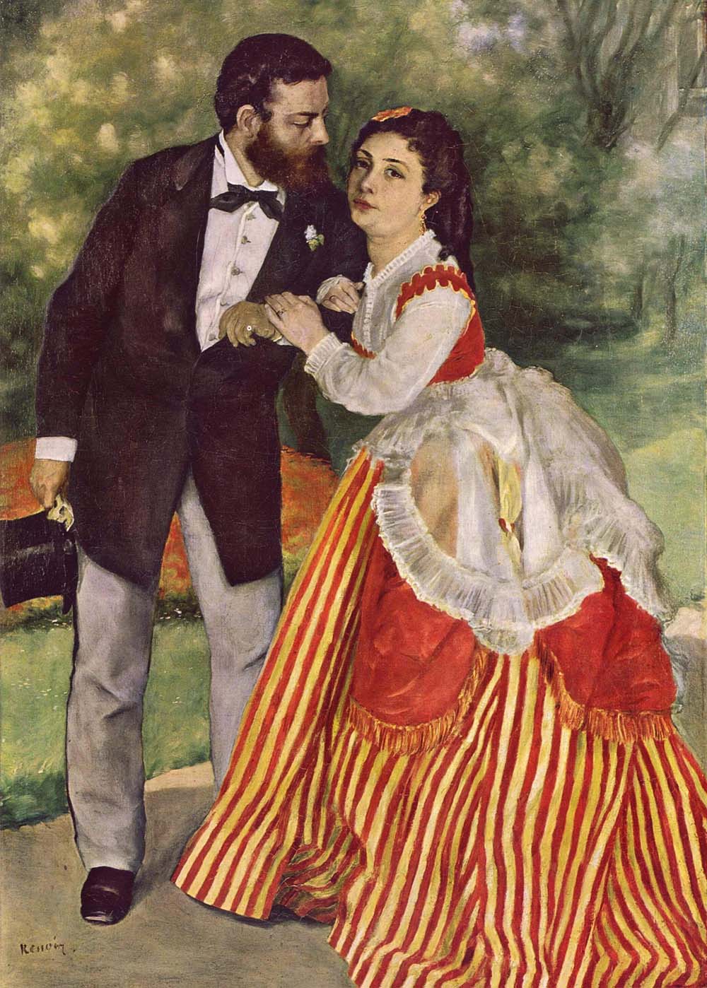 Alfred Sisley with His Wife, 1868